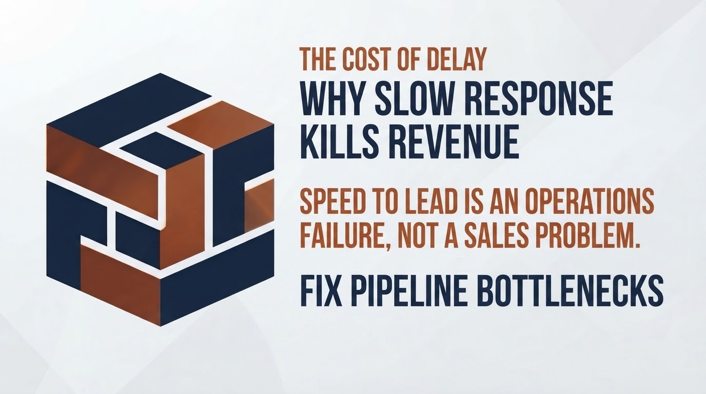 The Cost of Delay: Why Your Speed to Lead Problem Is Actually an Operations Failure