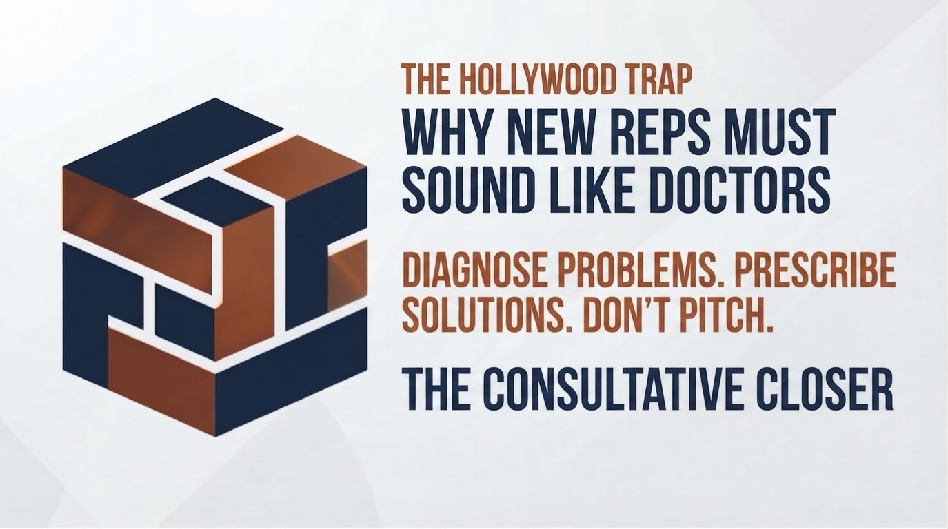 Stop Acting Like Jordan Belfort: Why Modern Sales Reps Must Sound Like Doctors, Not Closers